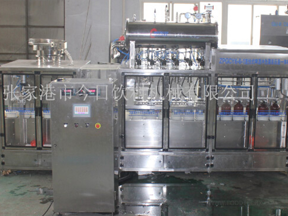 3.8L PET Beer Monoblock Rinsing-Filling-Capping Machine