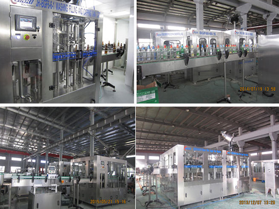 Glass Bottle Beer Filling Machine---BGF6-6-1