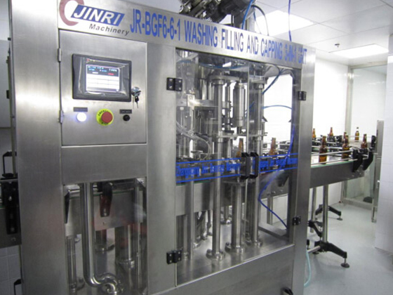Glass Bottle Beer Filling Machine---BGF6-6-1