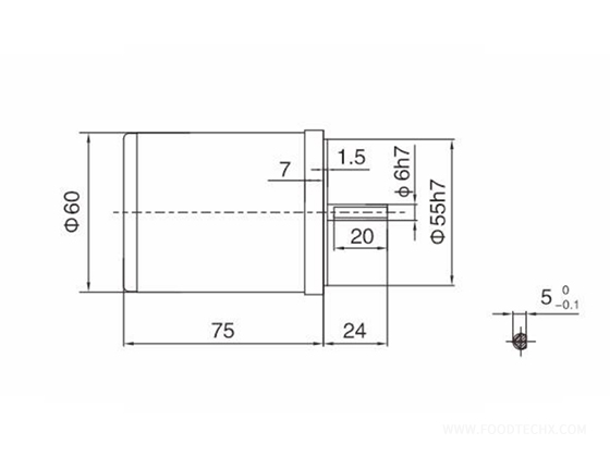 Reversible motor---6W