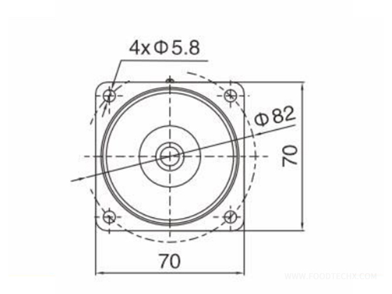 Reversible motor---15W