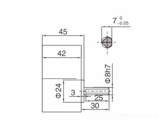Speed adjustable motor---6W
