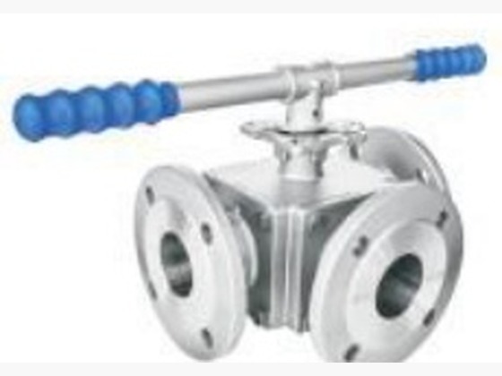 3-Way Flange Ball Valve (ANSI/JIS)