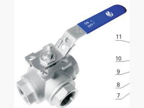 3-WAY Ball Valve (Reduce Bore)