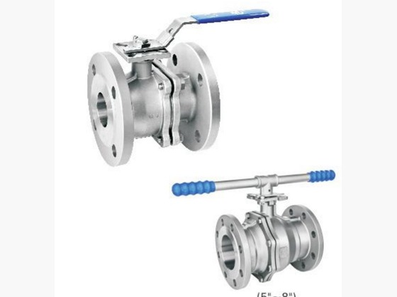 2-PC Flange Ball Valve With Mounting Pad (DIN)