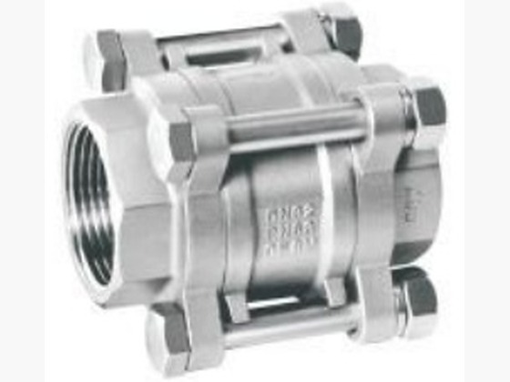 3-PC Spring Vertical Check Valve (Threaded)