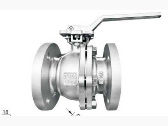 2-PC Flange Ball Valve With Mounting Pad (150Lb/PN16-40)