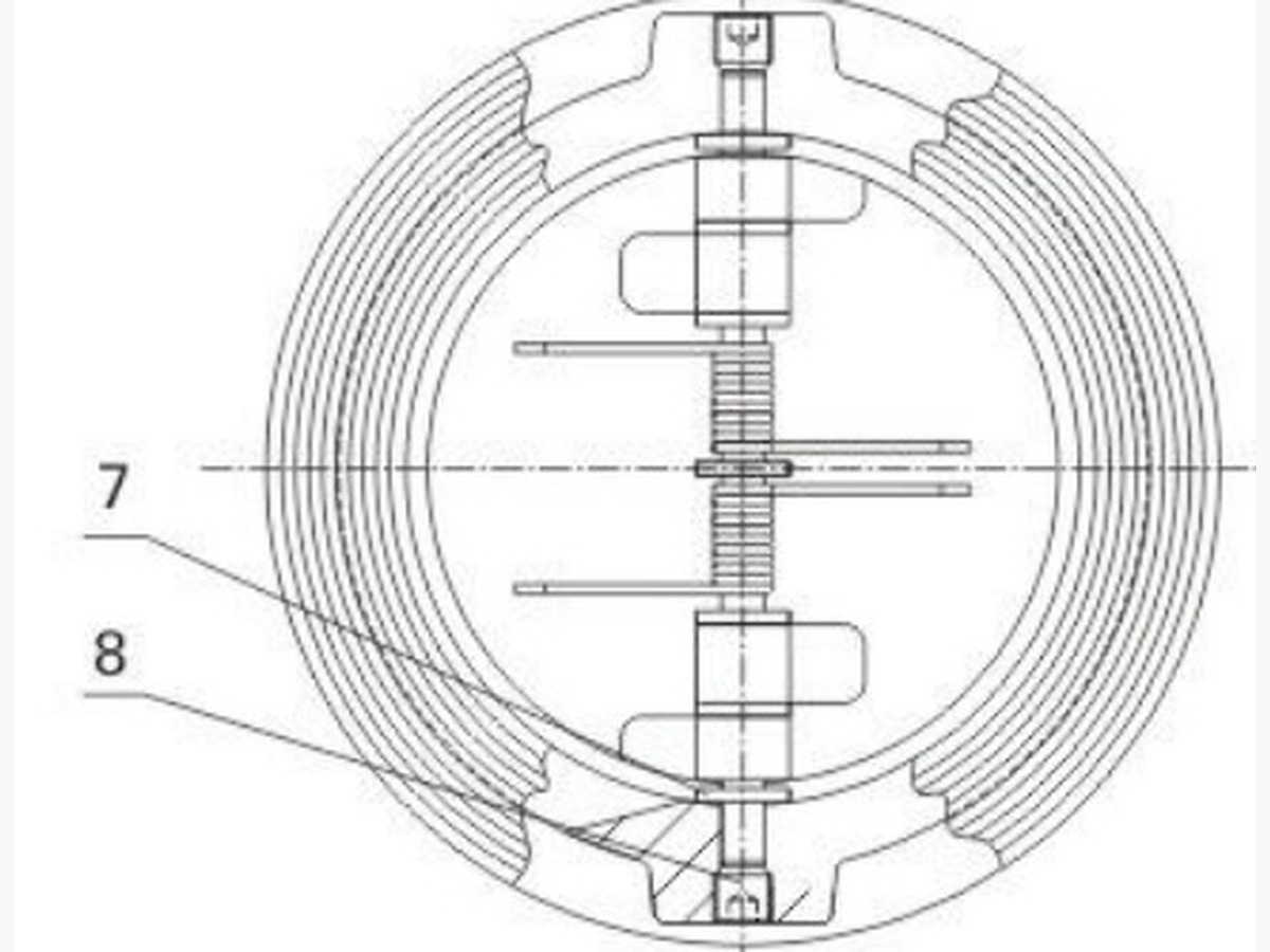 Dual Plate Wafer Check Valve