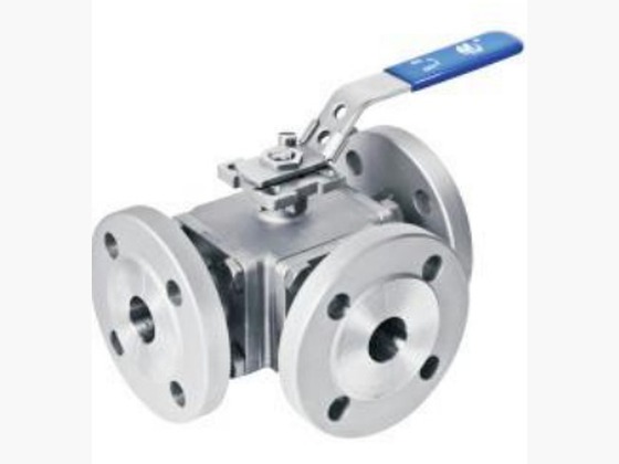 3-Way Flange Ball Valve (ANSI/JIS)