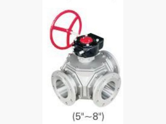 3-WAY Flange Ball Valve (DIN)
