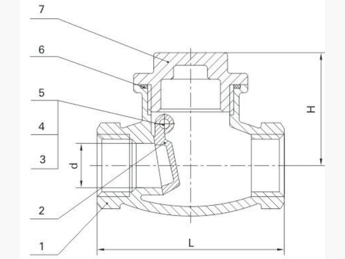 Swing Disc Check Valve