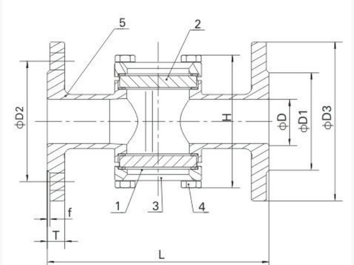 Flanged Sight Glass