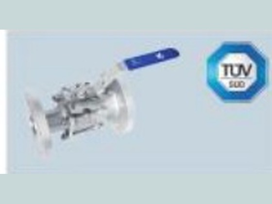 3-PC Flange Ball Valve With Mounting Pad (DIN Length)
