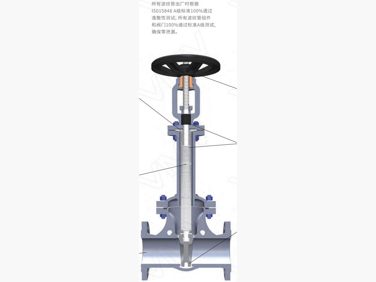 Bellows Seal Gate Valve · 100
