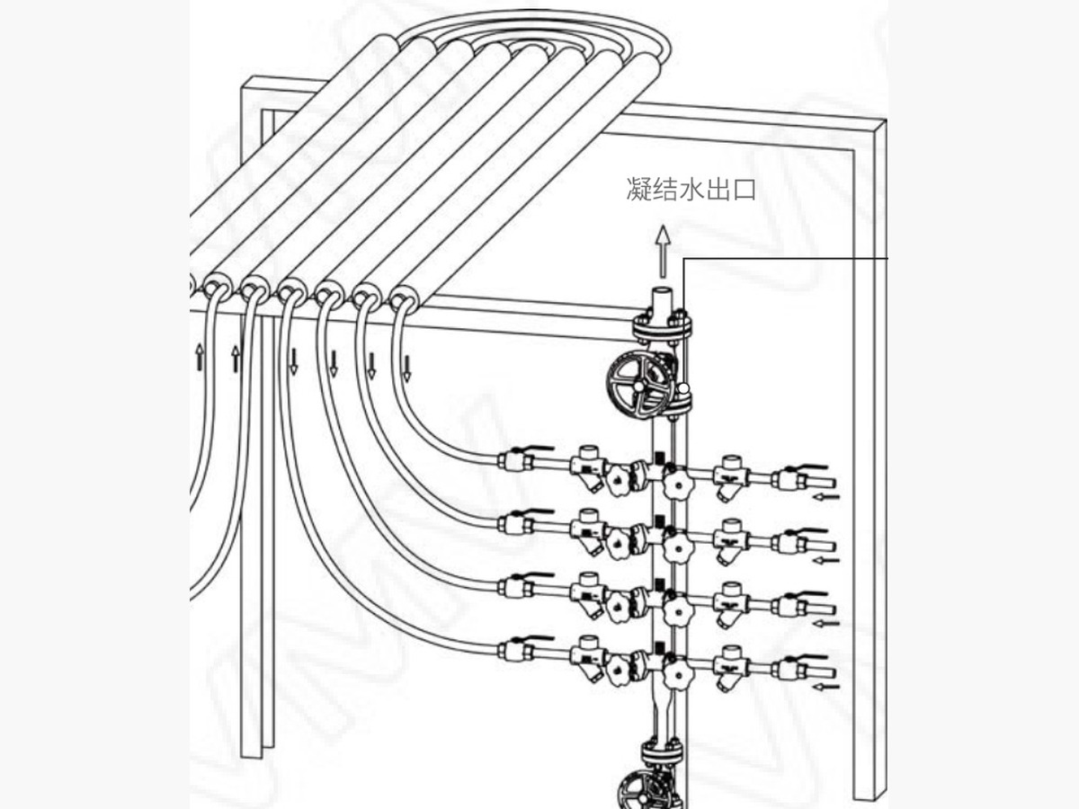 Bellows Stainless Steel Condensate Collection Manifolds