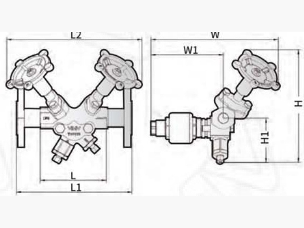 Bimetallic Steam Trap Station SHT21TVS · SHT21TVS-DN1525-86-200-120-106-100-266-120