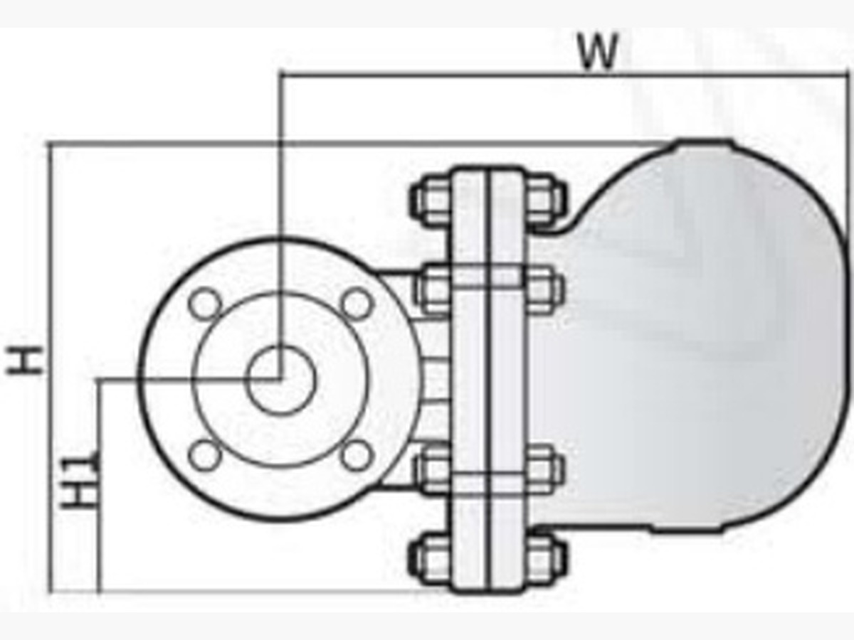 Lever Float Steam Trap SFT50 · SFT53F32-SS-32-PN40-Flanged