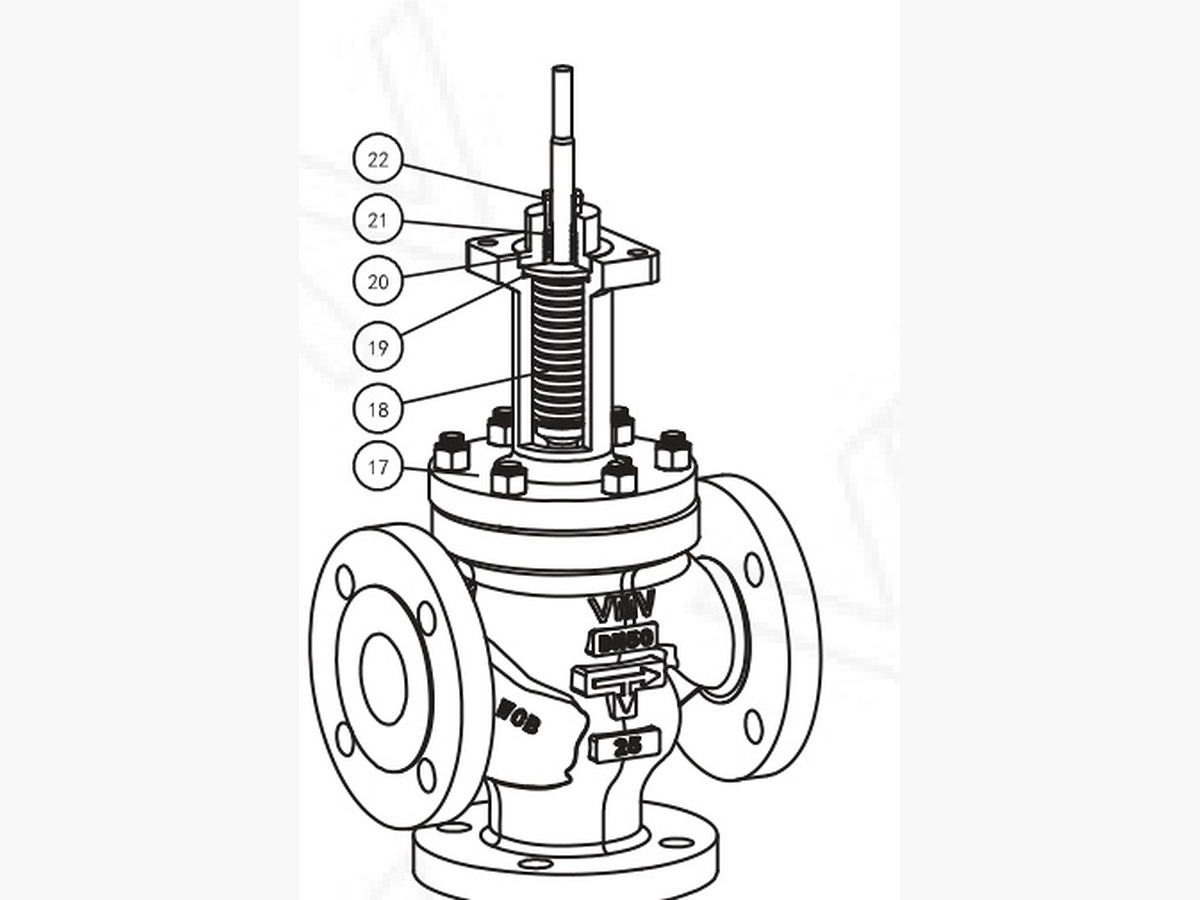V6000 Series Three-Way Control Valve
