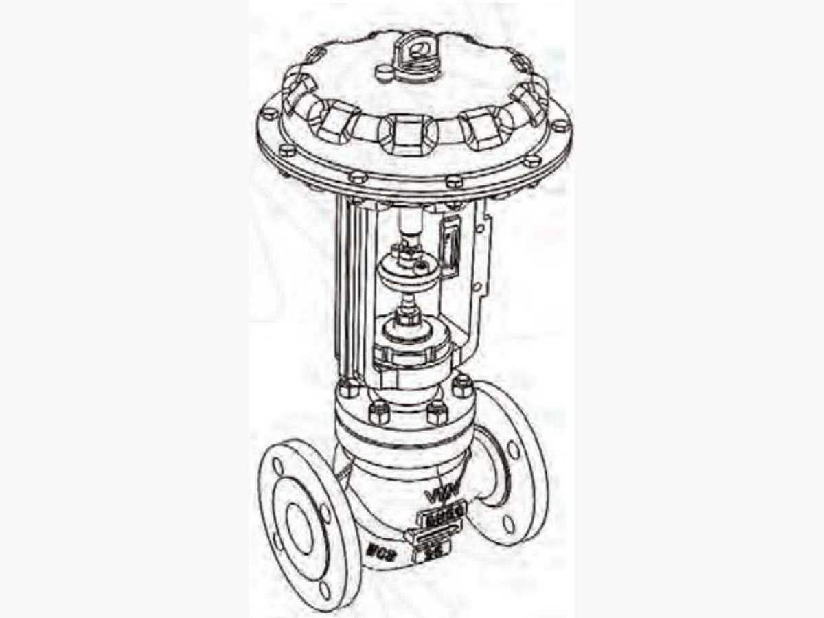 Control Valve / Regulating Valve · V8000-SS-25-PN25-Flanged