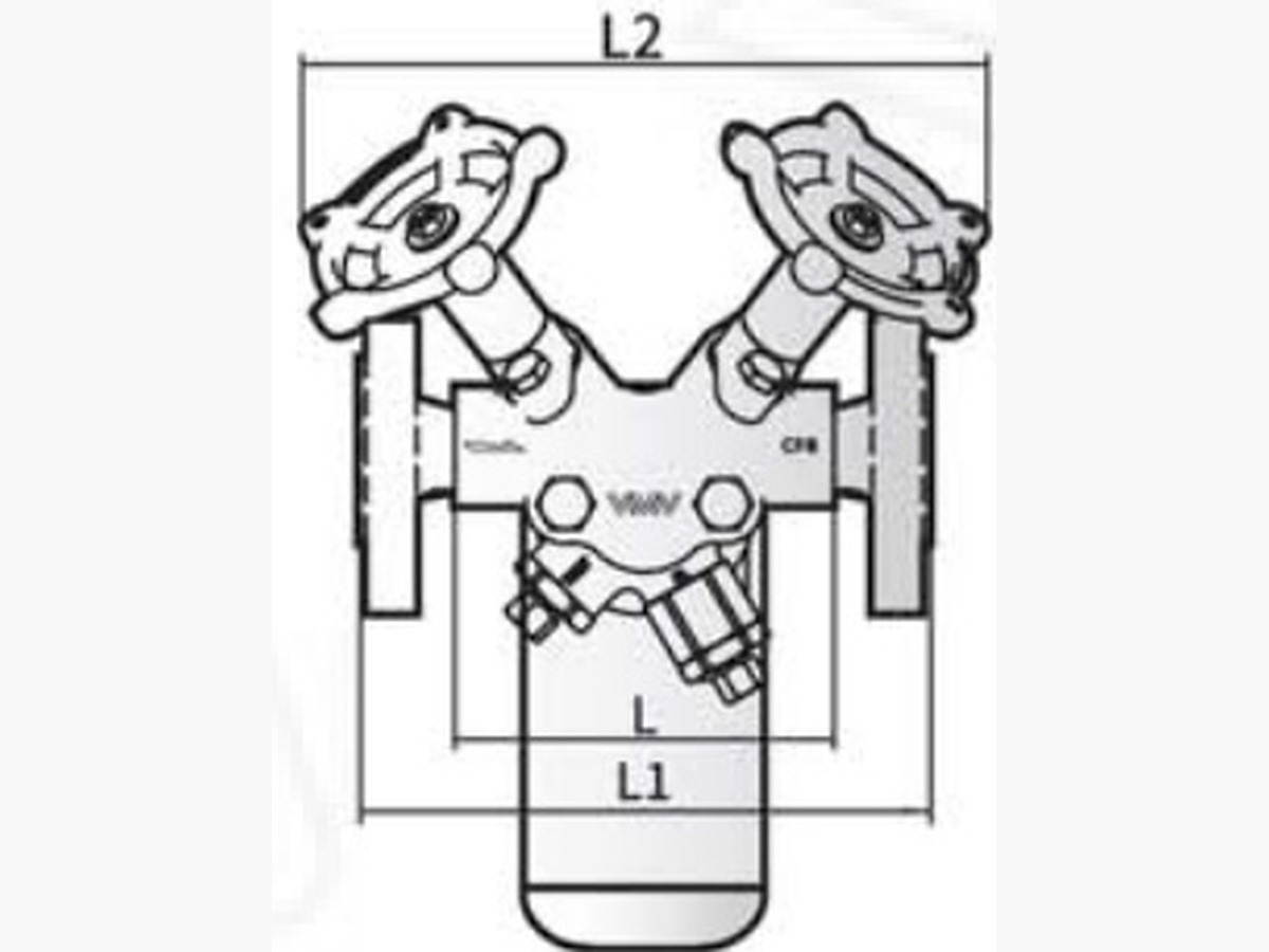 Inverted Bucket Steam Trap with Valve · SBT11TVSF-DN2550-500-220-330-200-132-266-140-75kg