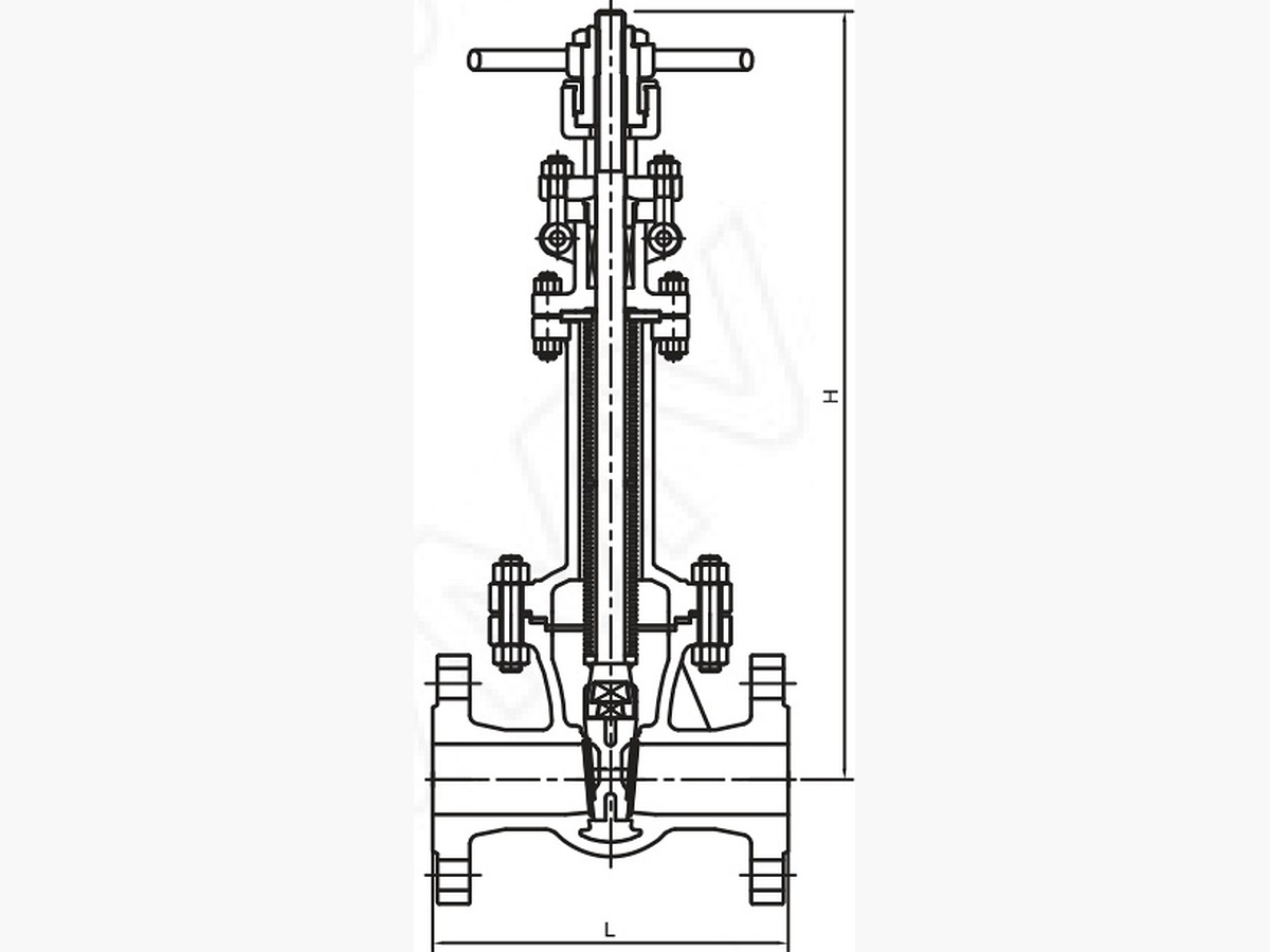 Bellows Seal Gate Valve · 100