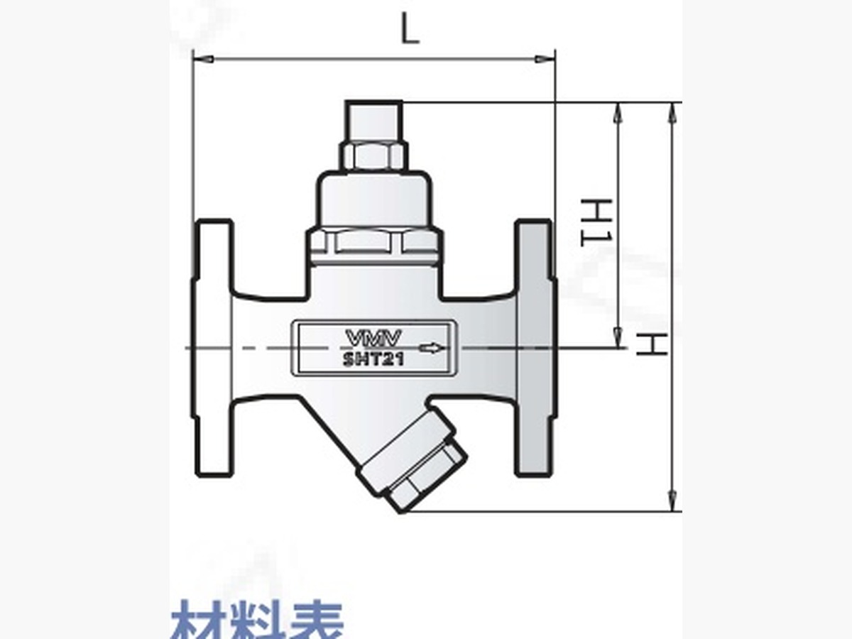 Thermostatic Bimetallic Steam Trap SHT21 · DN15-25