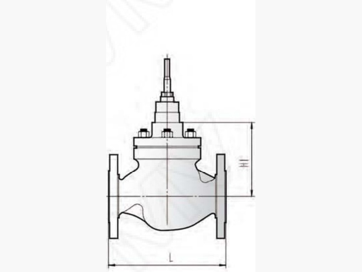 Control Valve / Regulating Valve · V8000-SS-25-PN25-Flanged