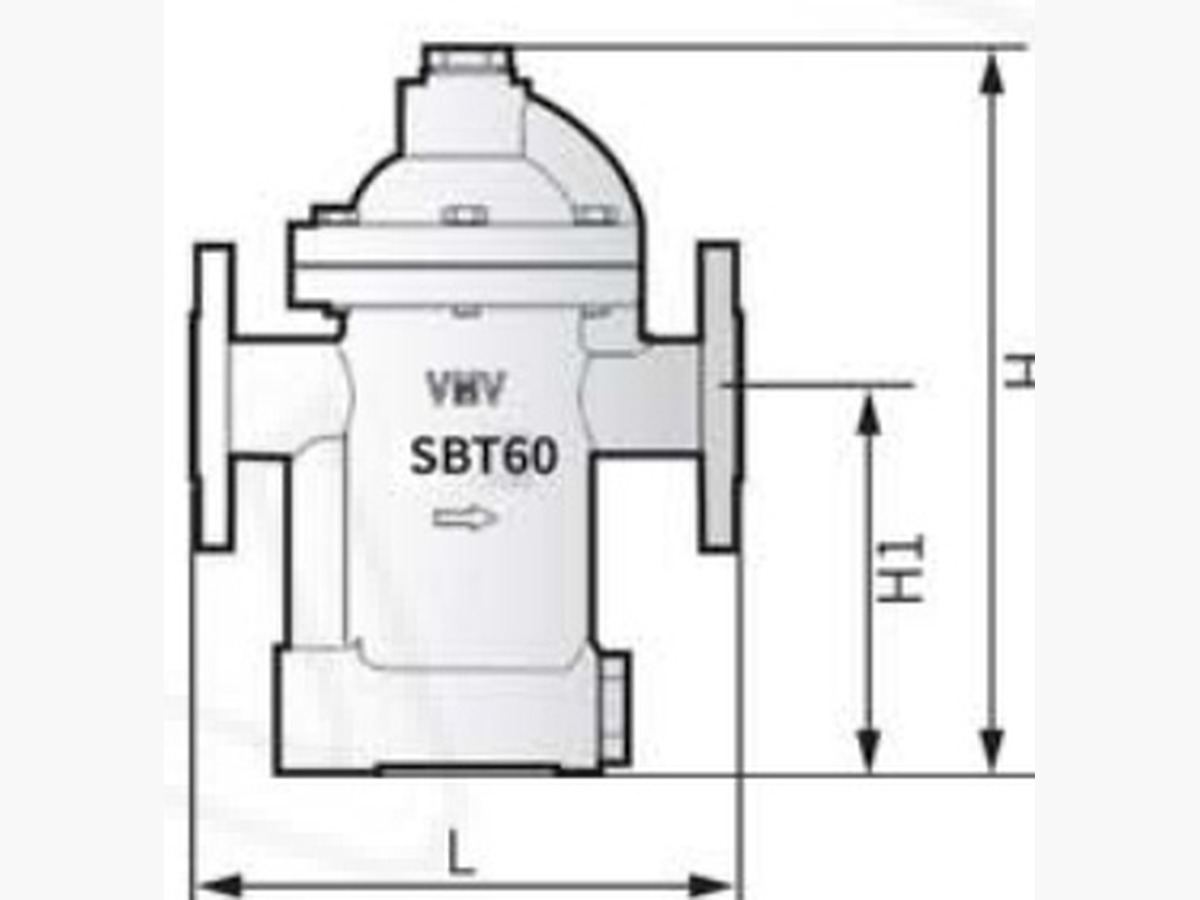 Pilot Inverted Bucket Trap · SBT60F-DN2550-320-460-220-36kg
