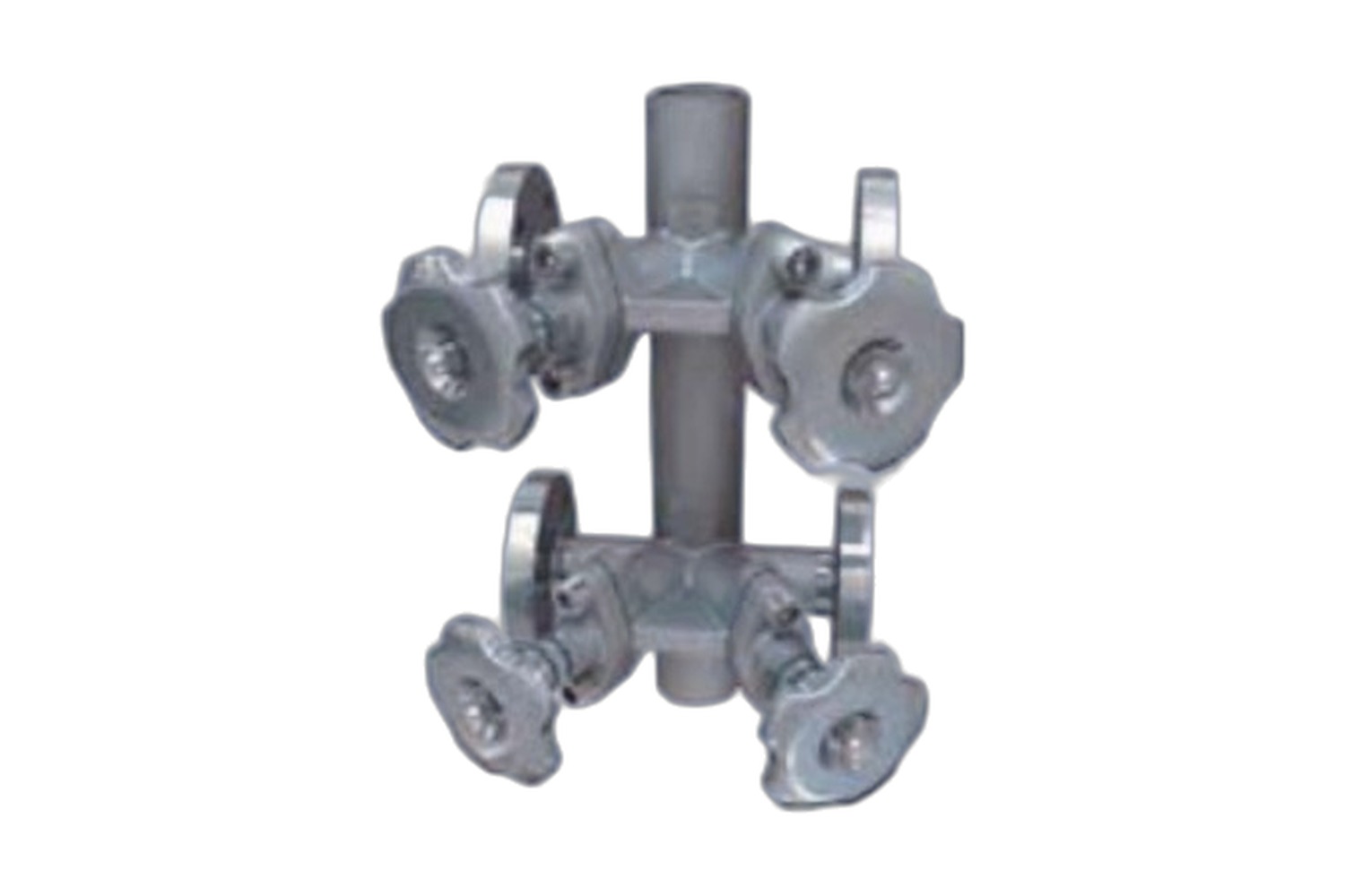 Bellows Stainless Steel Steam Distribution Manifold · BSPM03-SS-5-PN40-RF