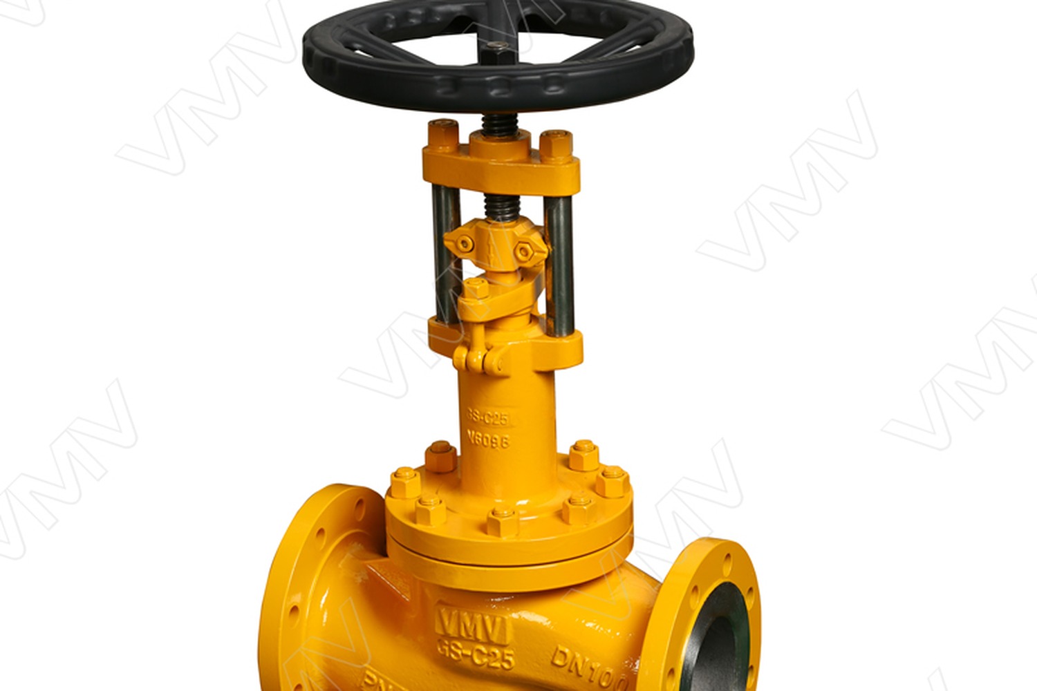 Chlorine Gas Dedicated Bellows Globe Valve