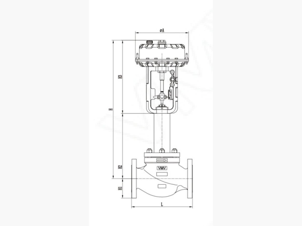 V9000 Series Bellows Control Valve · DN32-20-32-24-24