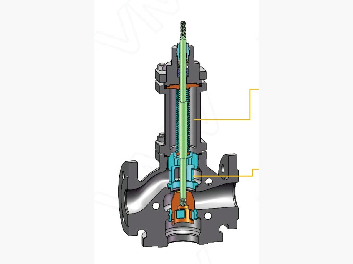V6000 Series Three-Way Control Valve · DN40