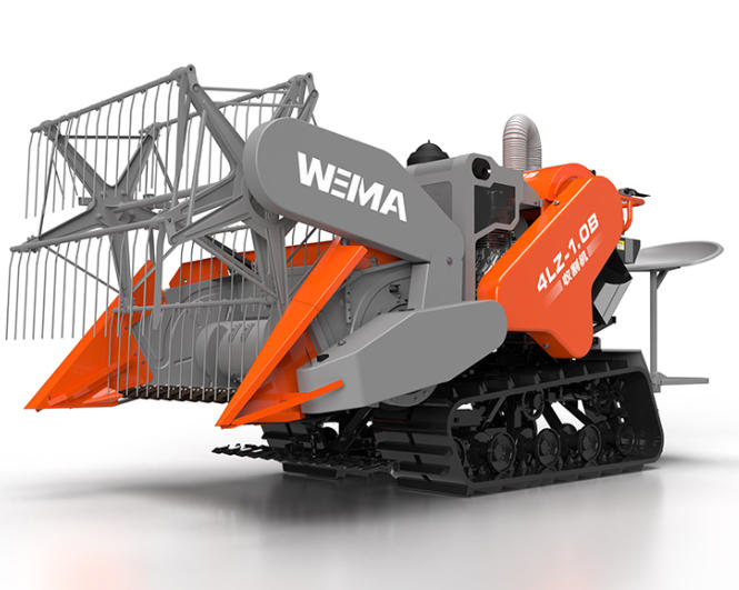 Modular Design Rapeseed/Soybean/Grain Combine Harvester WM4LZ-1.0