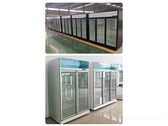 Commercial display beverage cooler refrigerator---DXG-L-1.8
