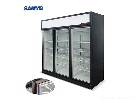 Commercial display beverage cooler refrigerator---DXG-L-1.8