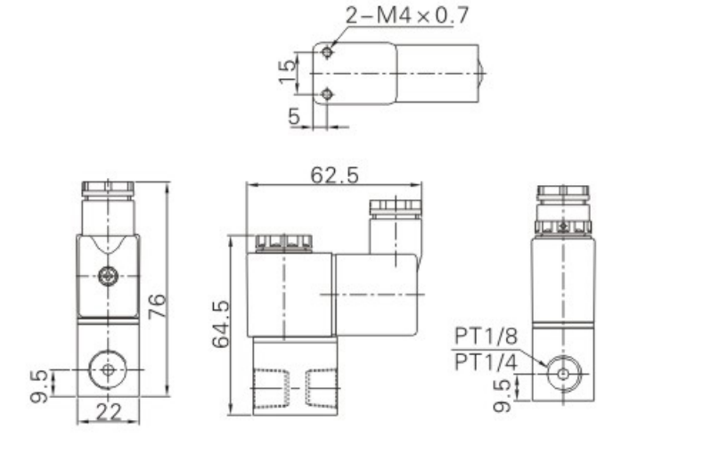  Solenoid Valve (2/2 Way) 2V Series---2V025-06