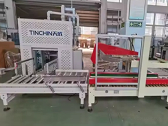Full-Automatic intelligent paper cup packing machine case erector