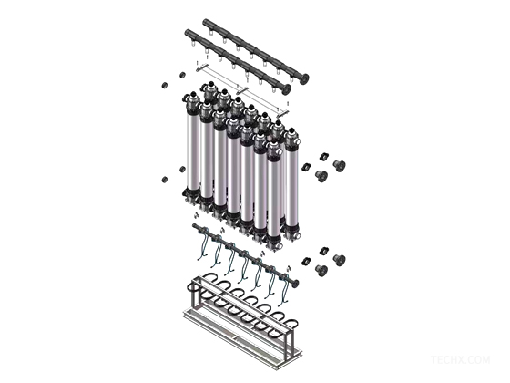 PVDF-UF Out-In Module – UFf2860-XP 51 --- BM-XP77-6