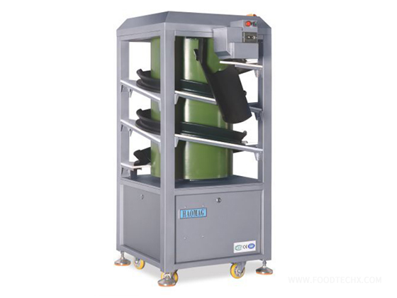 Straight barrel rounding machine 