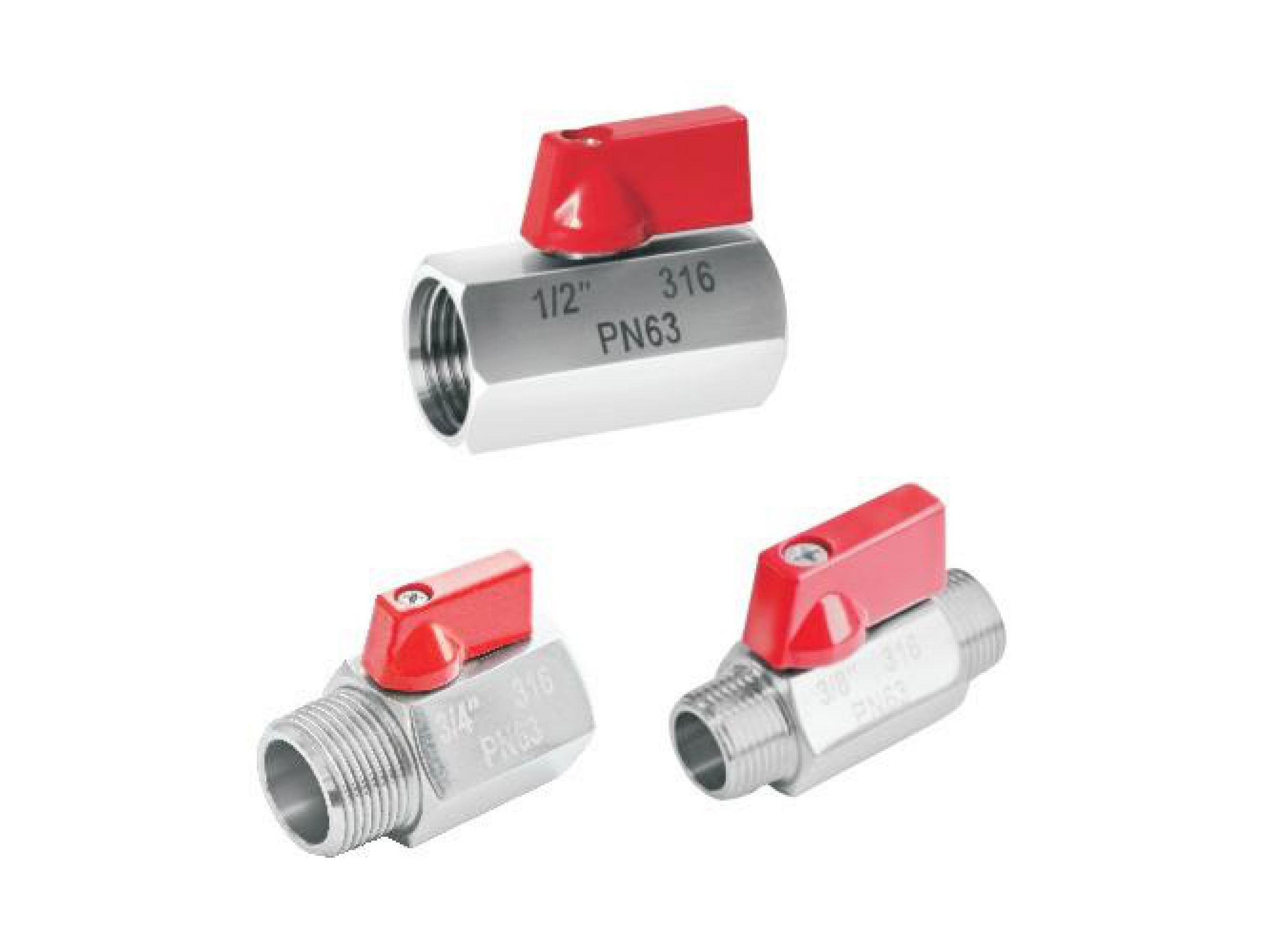 MV-17/1/4" Mini Ball Valve