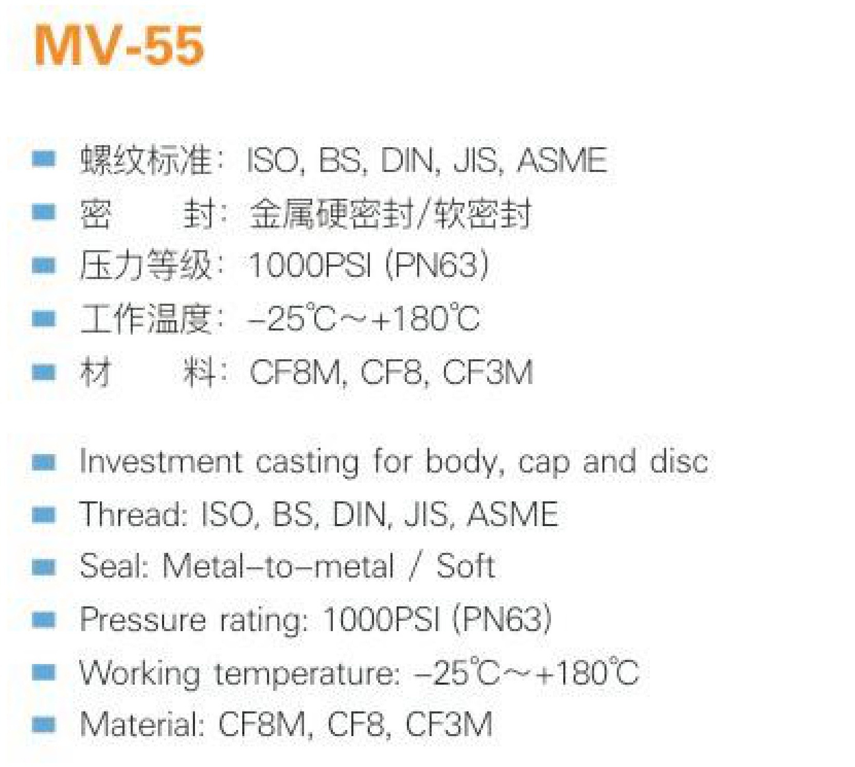 MV-55/1-1/2" Vertical Spring Check Valve