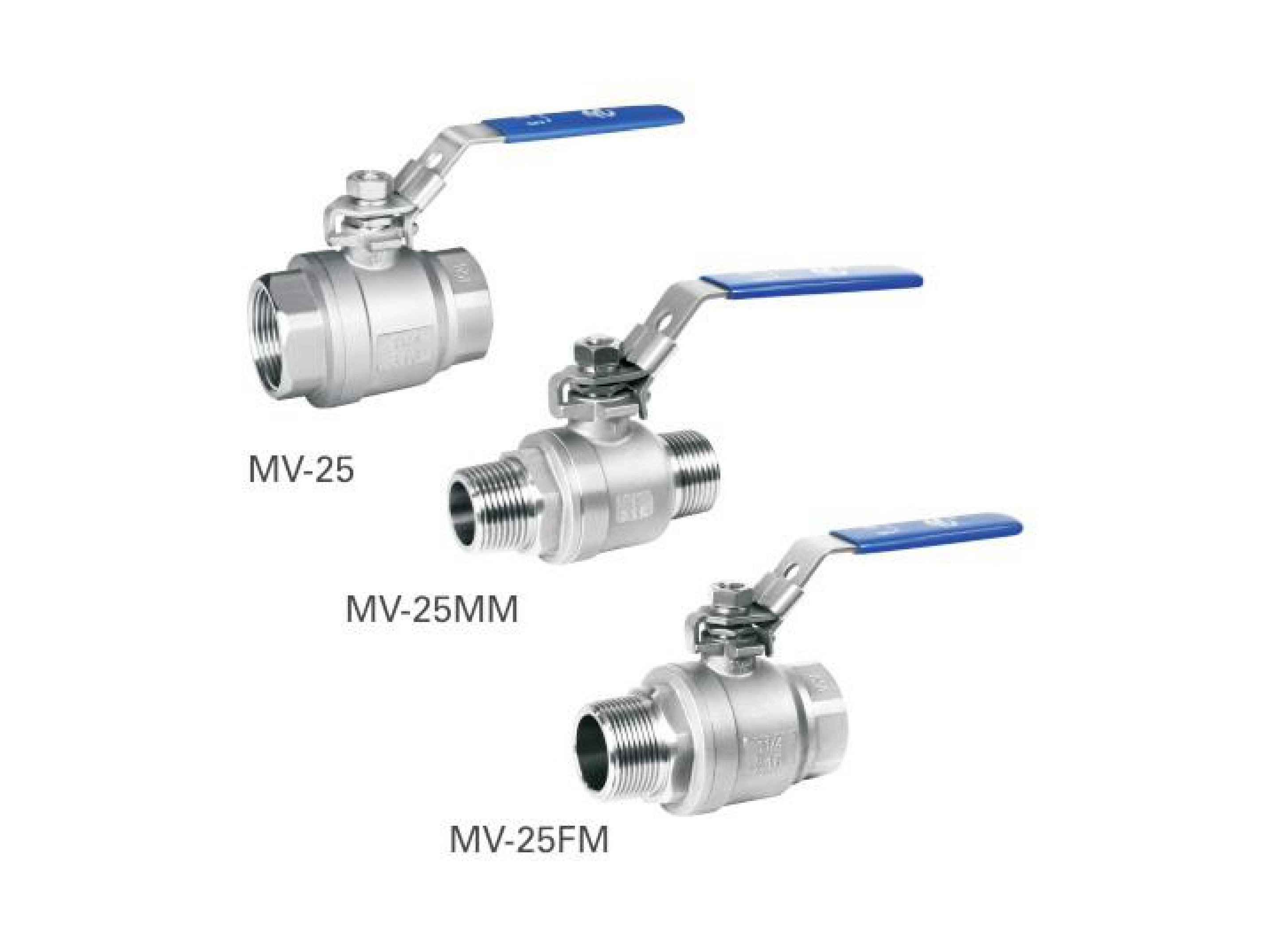 MV-25/2" 2-PC Ball Valve