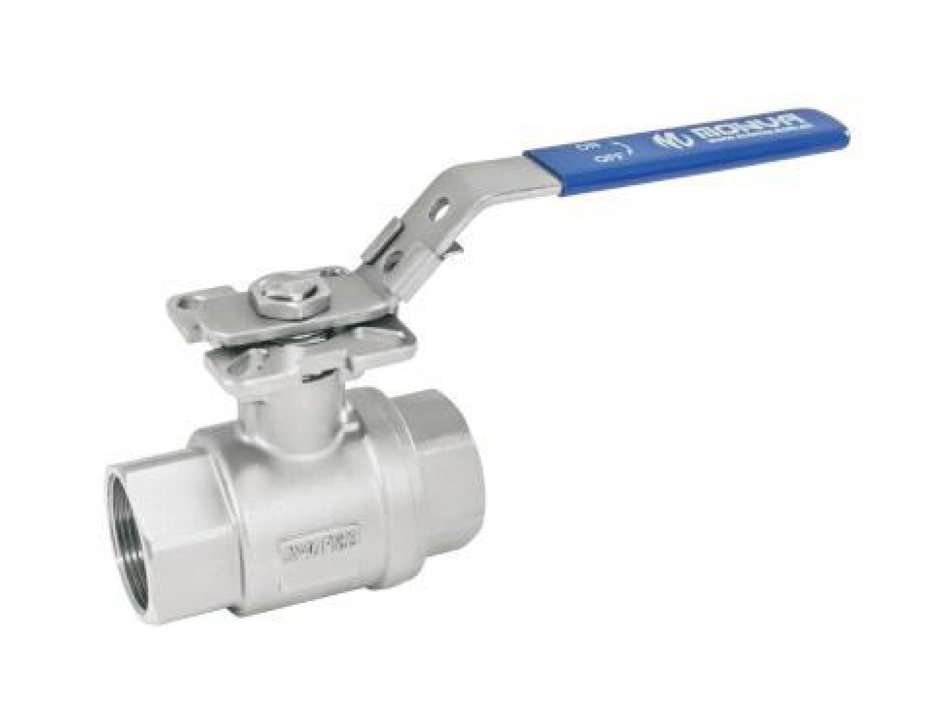 MV-23M/DN65 2-PC Ball Valve with Mounting Pad