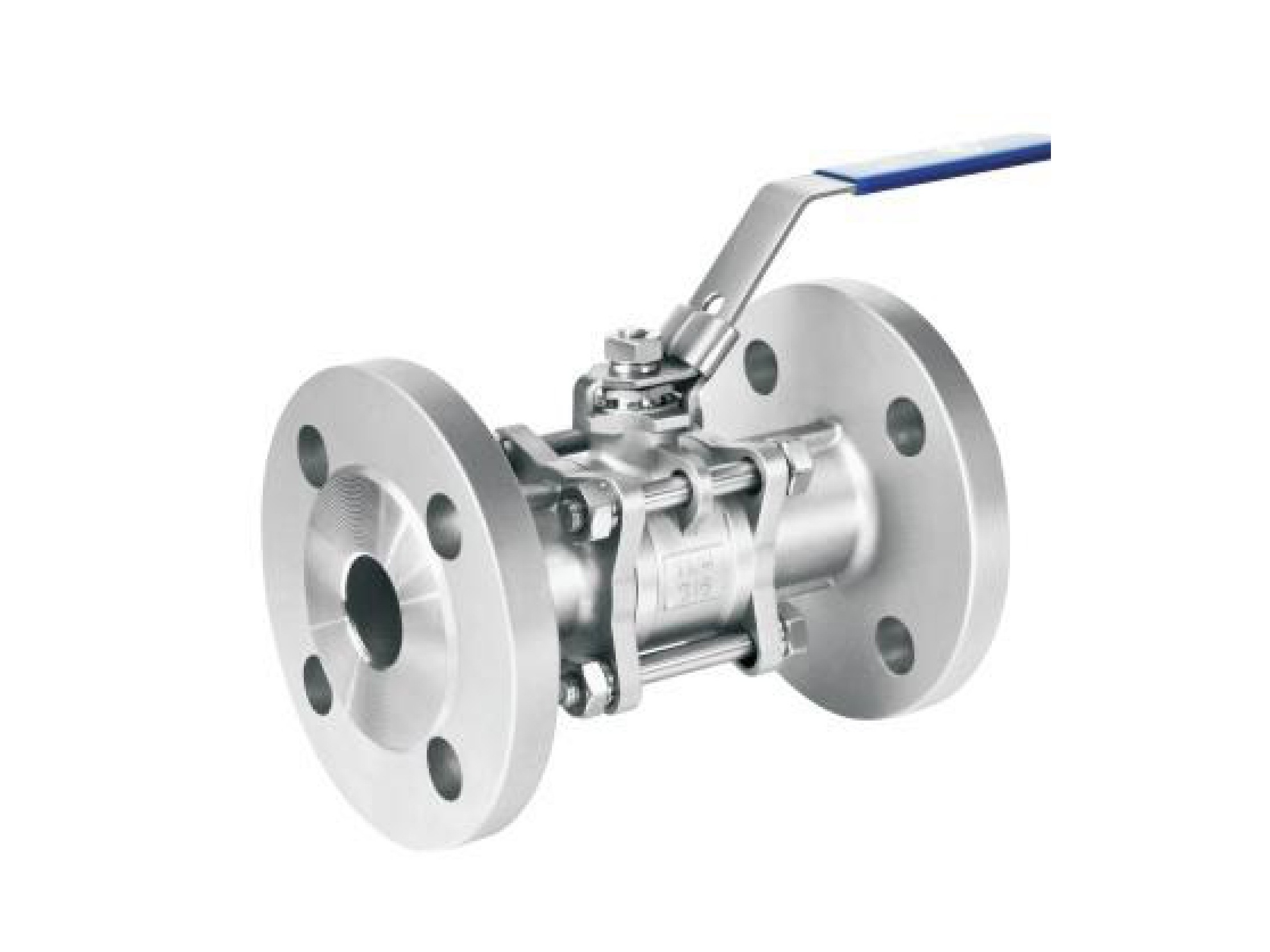 MV-34/DN32 3-PC Flange Ball Valve