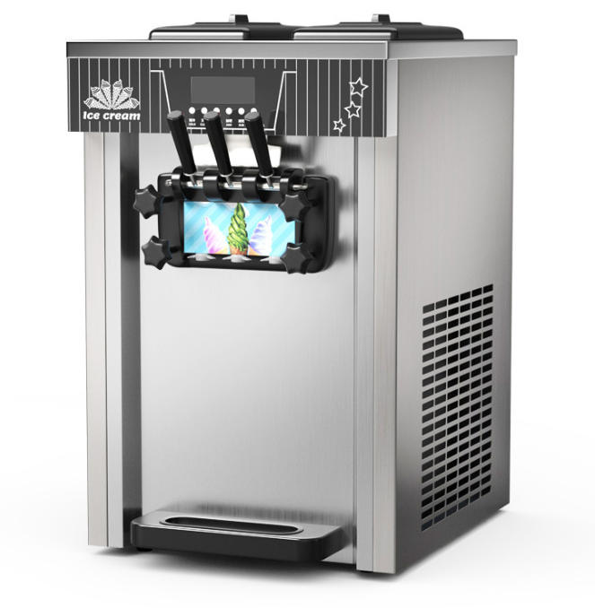Commercial small Vertical ice cream cone machine ZB-BQL268(R22)