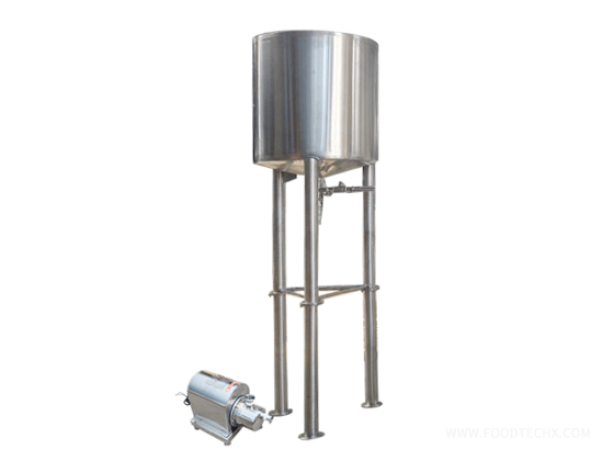 High-level tank & self-priming pump