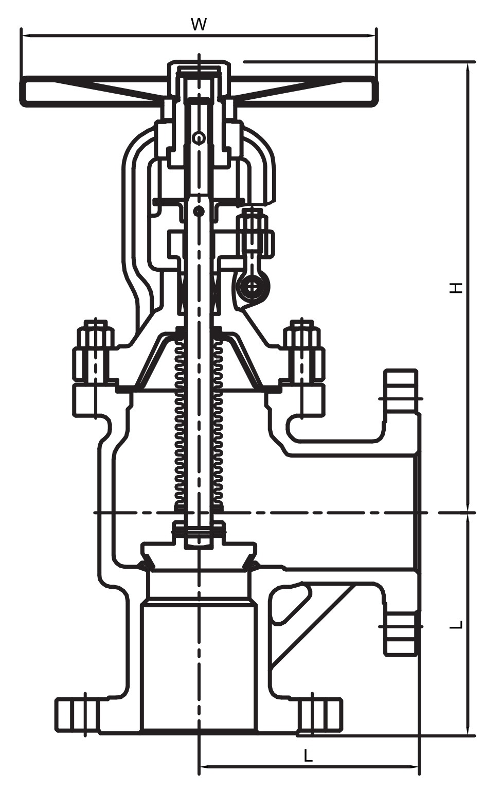 WJ61H/20 Reinforced Bellows Sealed Globe Valve