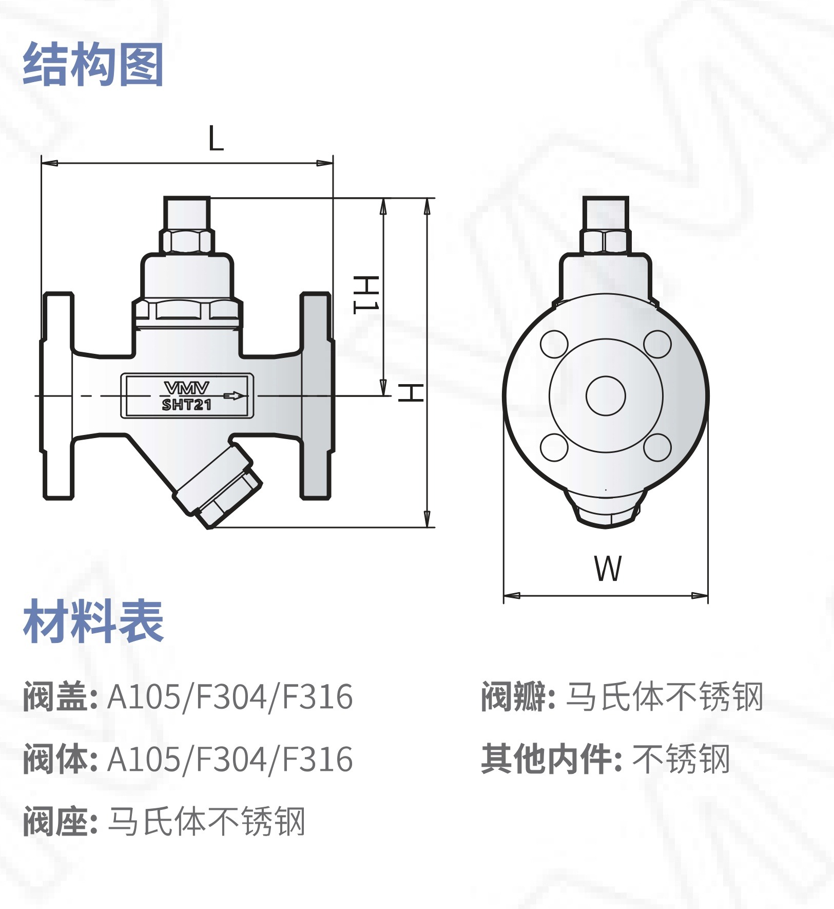 Thermostatic Bimetallic Steam Trap