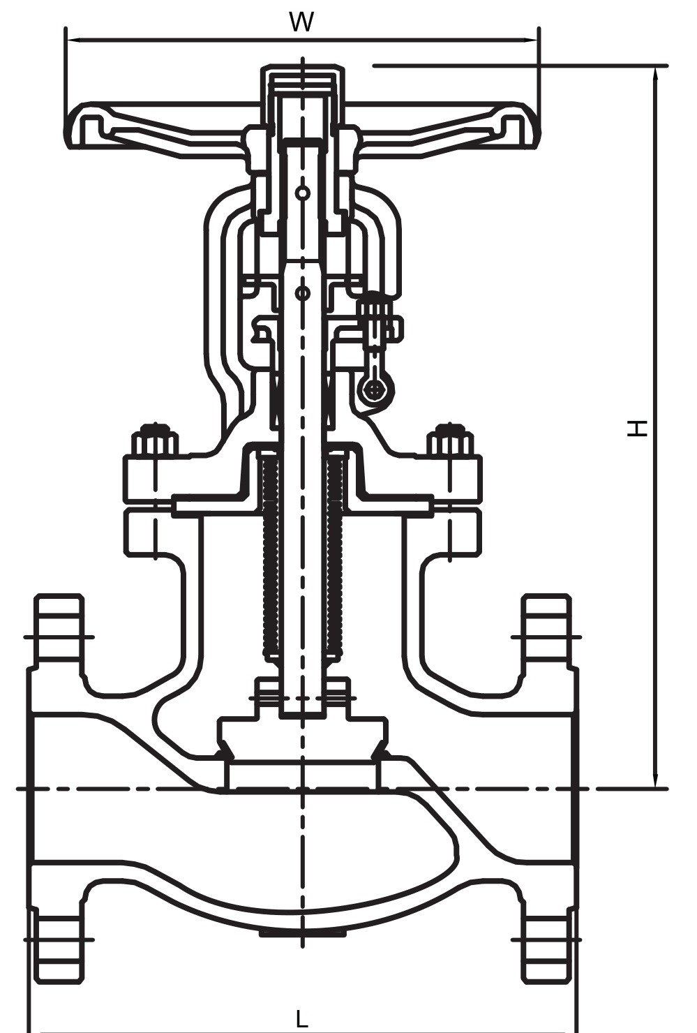 WJ61H/20 Reinforced Bellows Sealed Globe Valve