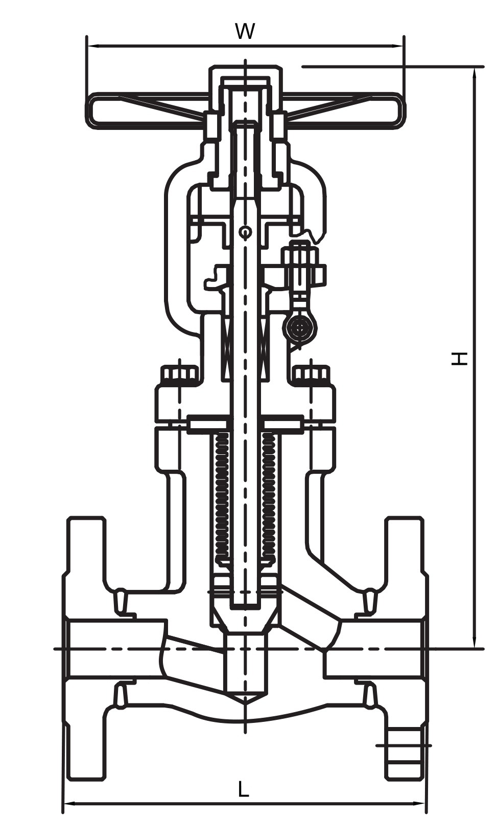WJ41H/25 Reinforced Bellows Sealed Globe Valve